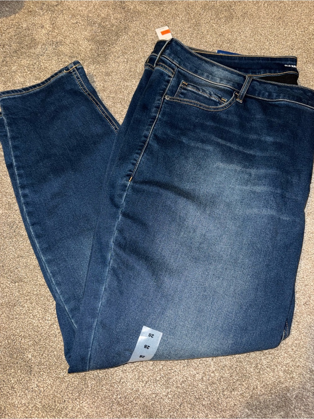 Old Navy Women's Dark Blue Skinny Jeans